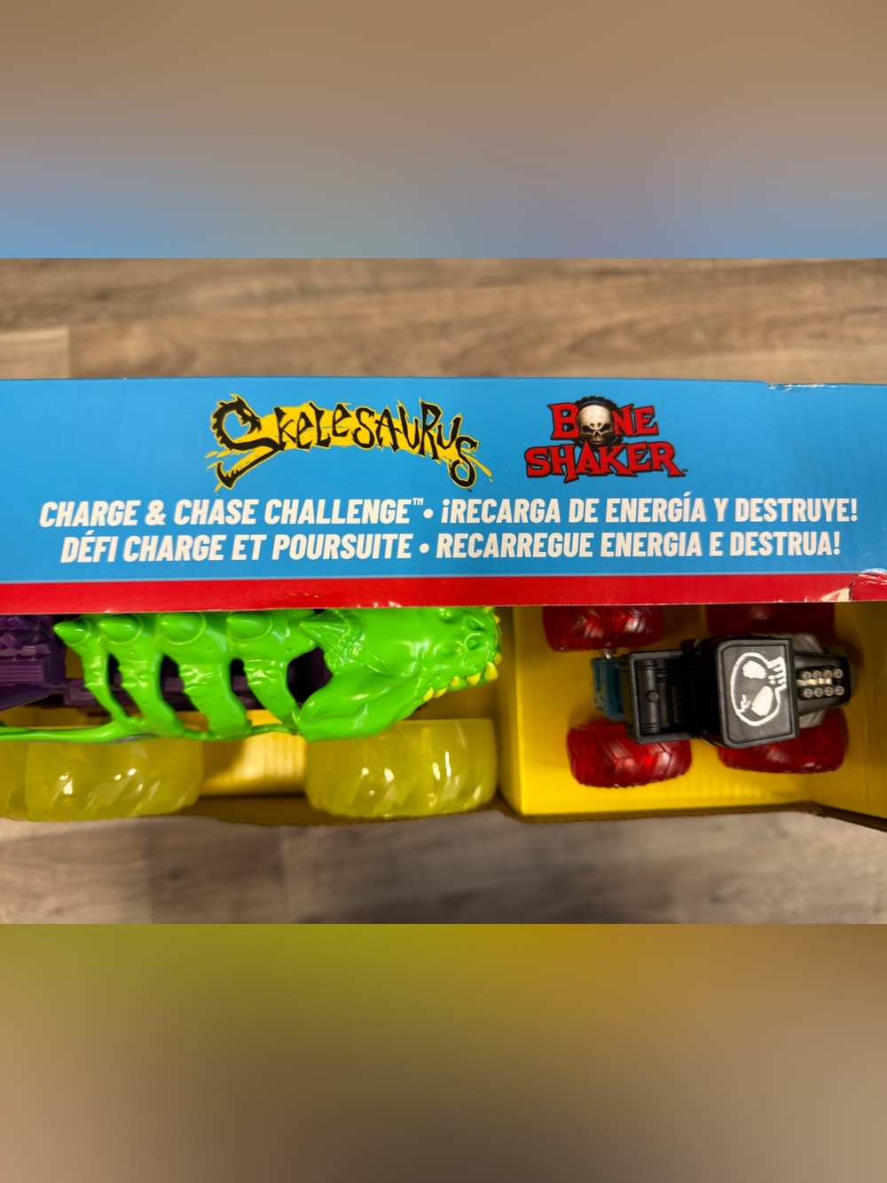 Hot Wheels Monster Trucks Power Smashers Charge & Chase Challenge Track Set NIB - Picture 5 of 9